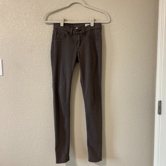 Rag & Bone The Legging Skinny Jeans Elephant 25 - Picture 3 of 7